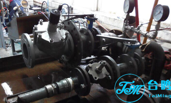 多功能電磁閥測試現場